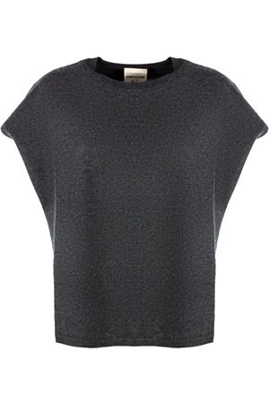 Maglione in lana vergine grigio SEMI COUTURE | Y5WB02Y490